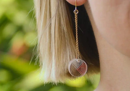 Osa/Oda Earrings Mis-Matched Dangle