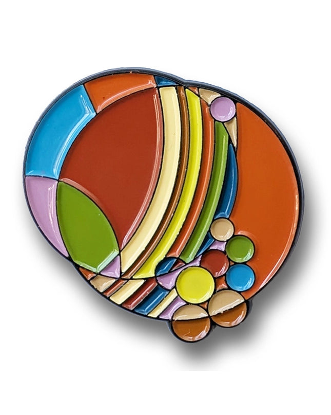 Enamel Pin - March Balloons FLW