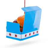 Chicago Style Hot Dog Resin Ornament