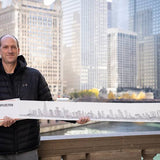 Chicago Reflected: A Skyline Drawing from the Chicago River