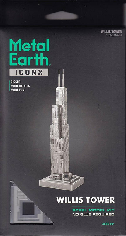 Willis Tower - 3D Metal Model Kit