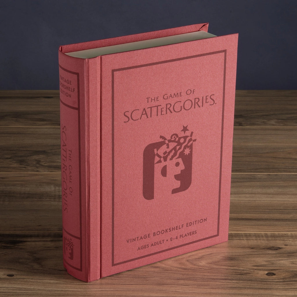 Scattergories Vintage Bookshelf Board Game – Cac Design Store