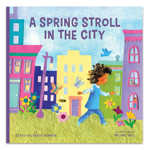 A Spring Stroll in the City - Board Book