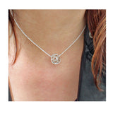 Tumbleweed Necklace in Silver