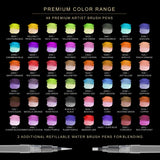 Watercolor Pens Gift Set- 48 Watercolor Pens