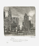 Winter at Bridge Tender Note Cards Set P