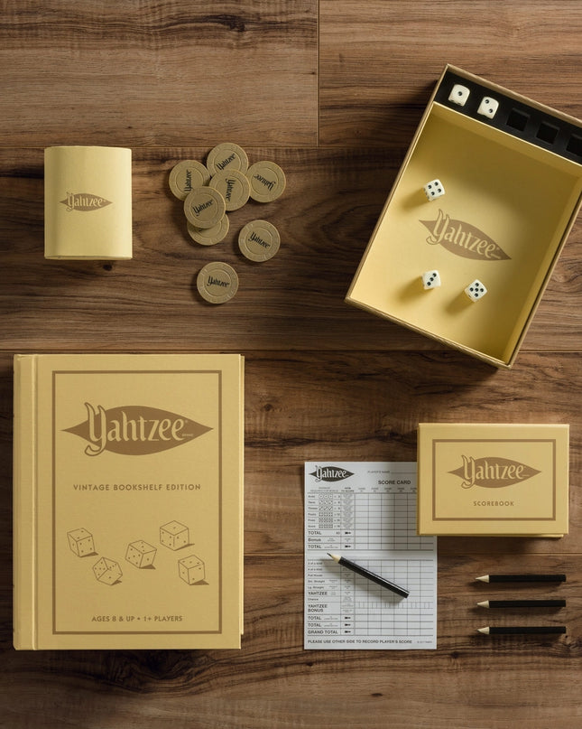 Yahtzee Vintage Bookshelf Board Game