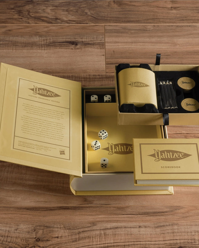 Yahtzee Vintage Bookshelf Board Game