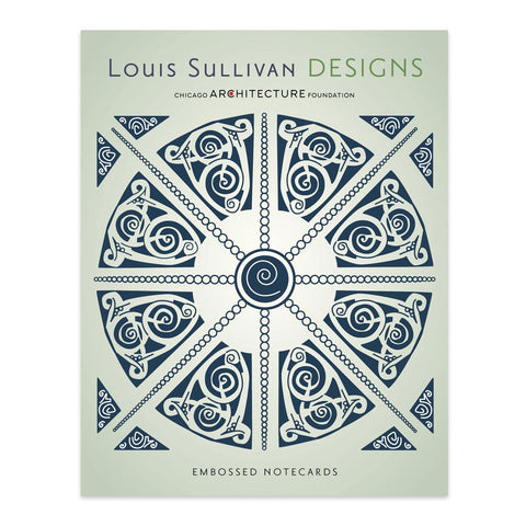 Louis Sullivan Designs Embossed Notecards - Set of 12