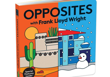 Opposites with Frank Lloyd Wright - Board Book