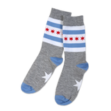 Chicago Flag Socks
