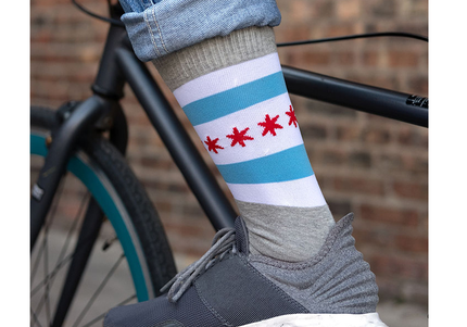 Chicago Flag Socks