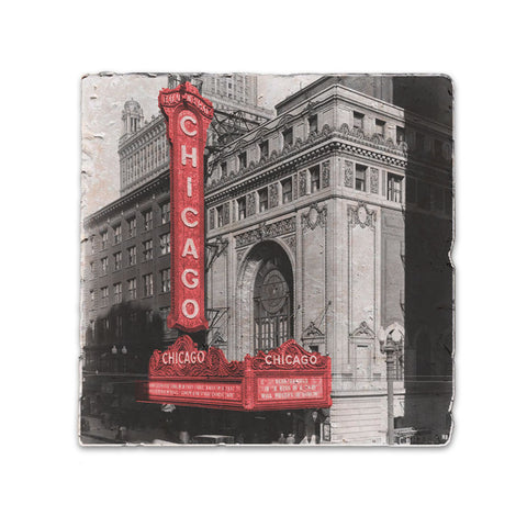 Chicago Theater Coaster