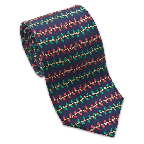 Christmas Lights Necktie