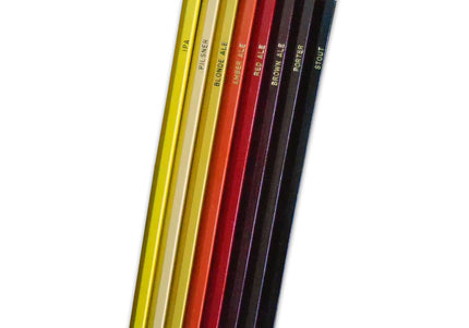 Craft Beer Pencils - Set of 8