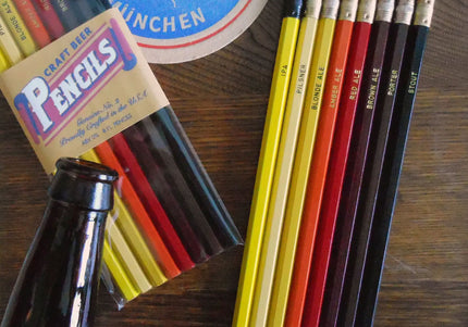 Craft Beer Pencils - Set of 8