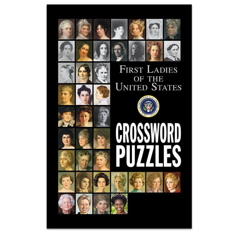 First Ladies of the United States Crossword Puzzles Paperback Book First Ladies of the United States Crossword Puzzles Paperback Book