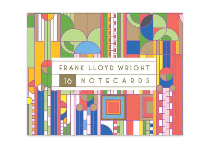 Frank Lloyd Wright Designs Greeting Cards - Set of 16