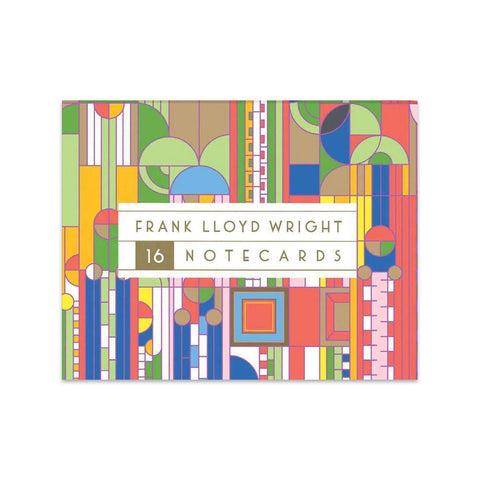 Frank Lloyd Wright Designs Greeting Cards - Set of 16