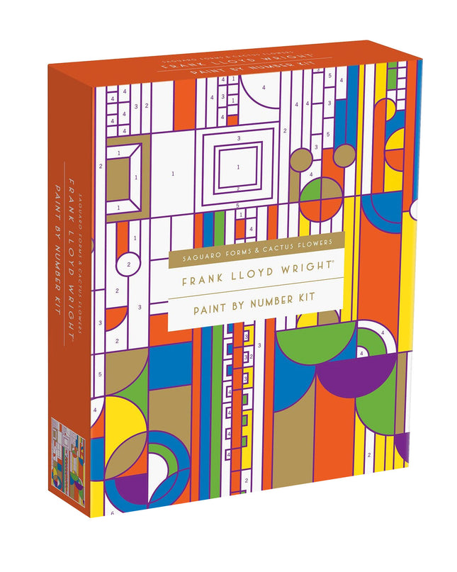 Frank Lloyd Wright Paint by Number Kit