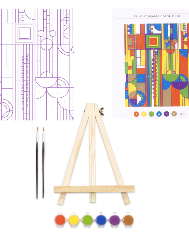 Frank Lloyd Wright Paint by Number Kit