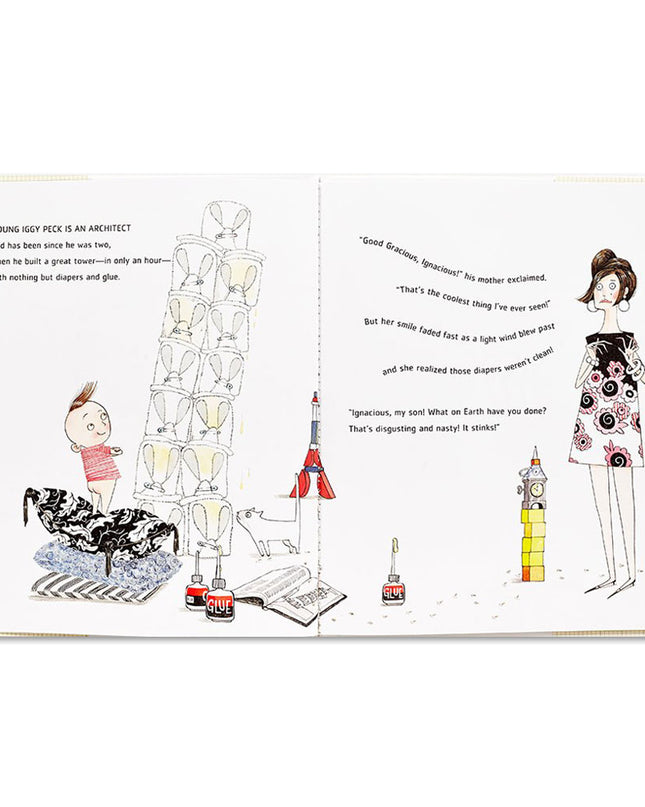 Iggy Peck, Architect - Hardcover Book