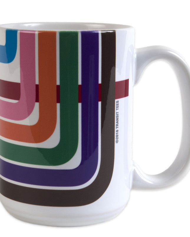 Loop El Train Map Mug