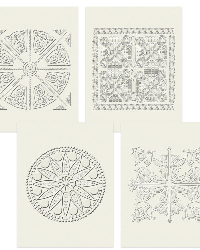 Louis Sullivan Designs Embossed Notecards - Set of 12