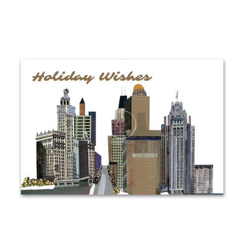 Magnificent Mile Holiday Cards - Set of 10