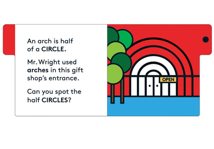 My First Shapes with Frank Lloyd Wright - Board Book