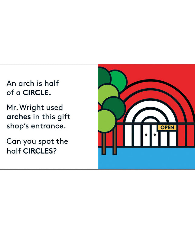 My First Shapes with Frank Lloyd Wright - Board Book