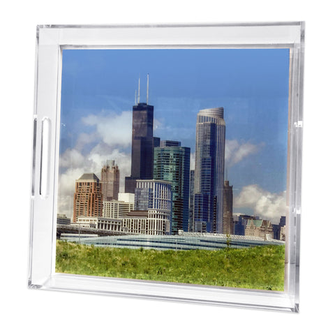 Northerly Island Lucite Tray