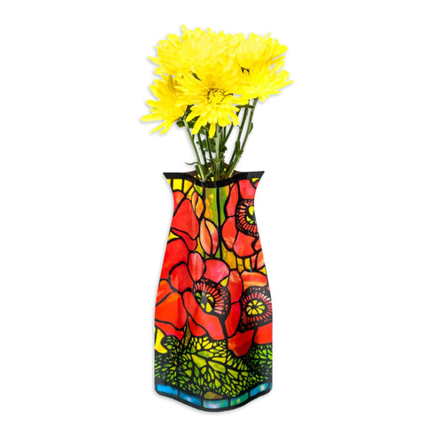 Tiffany Poppy Shade Vase
