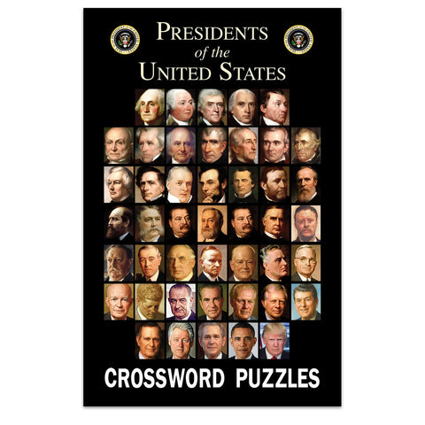 Presidents of the United States Crossword Puzzles - Paperback Book