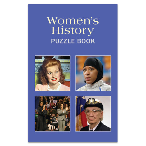 Women's History Puzzles - Paperback Book